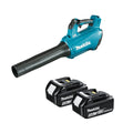 Makita LXT DUB184Z Cordless Blower Kit with 2 × 5.0Ah Batteries – Battery Powered Outdoor Tool