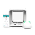 SureFlap Microchip Cat Flap Connect – Smart Connected Cat Door with Hub Compatibility