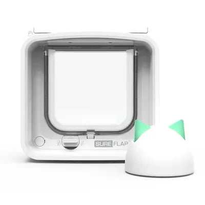 SureFlap Microchip Cat Flap Connect – Smart Connected Cat Door with Hub Compatibility