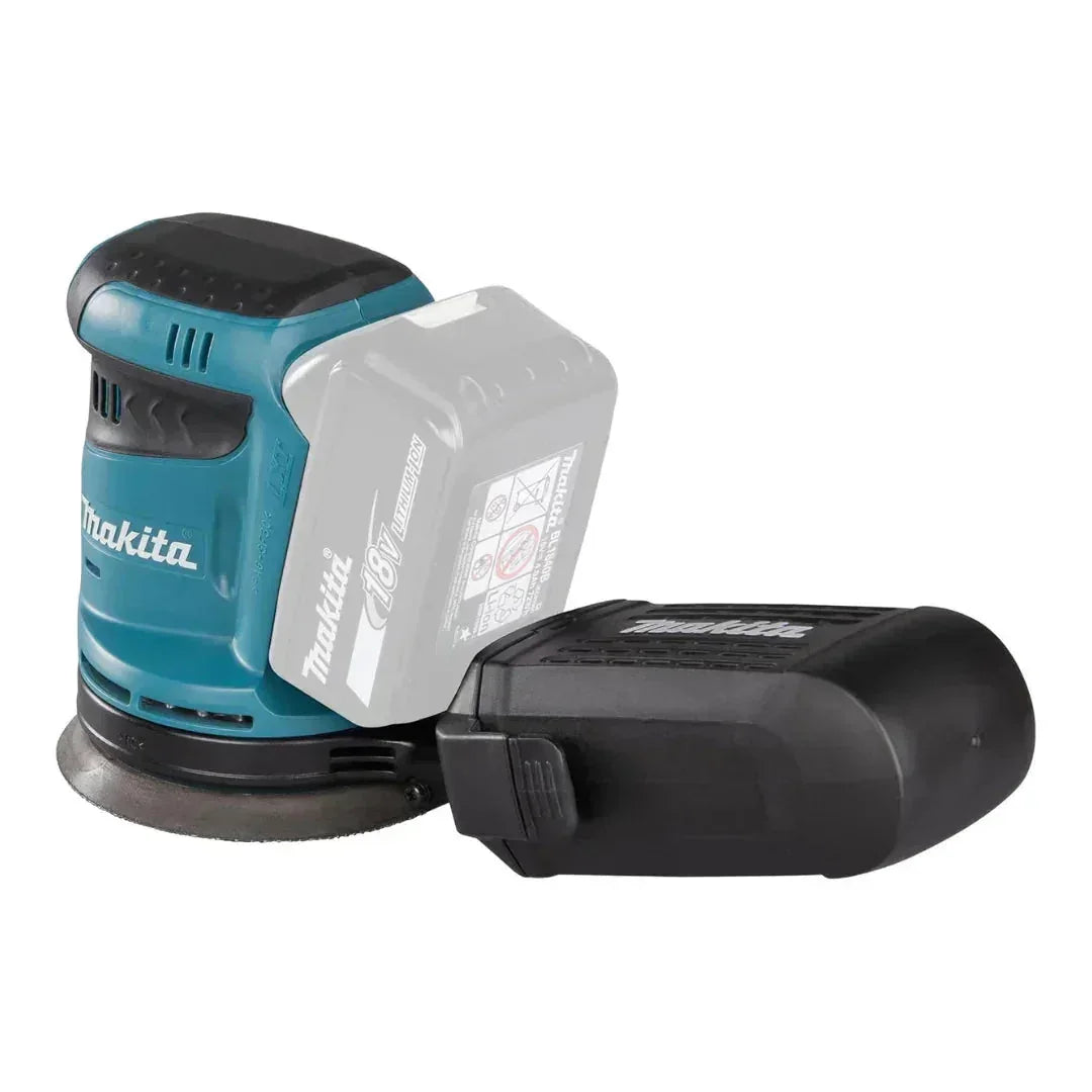 Makita 18V LXT Cordless Sander with 2 Batteries