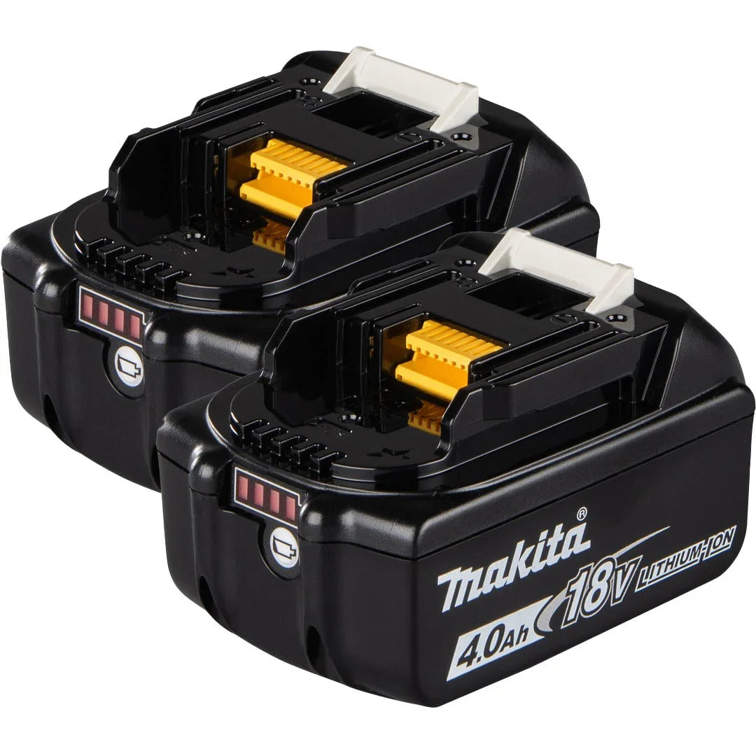Makita 18V 4.0Ah Li-Ion Battery Pack (2-Pack)