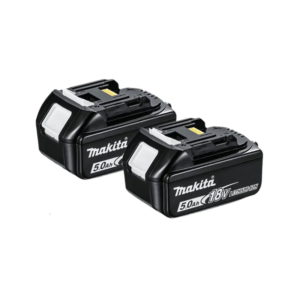 Makita LXT DUB184Z Cordless Blower Kit with 2 × 5.0Ah Batteries – Battery Powered Outdoor Tool