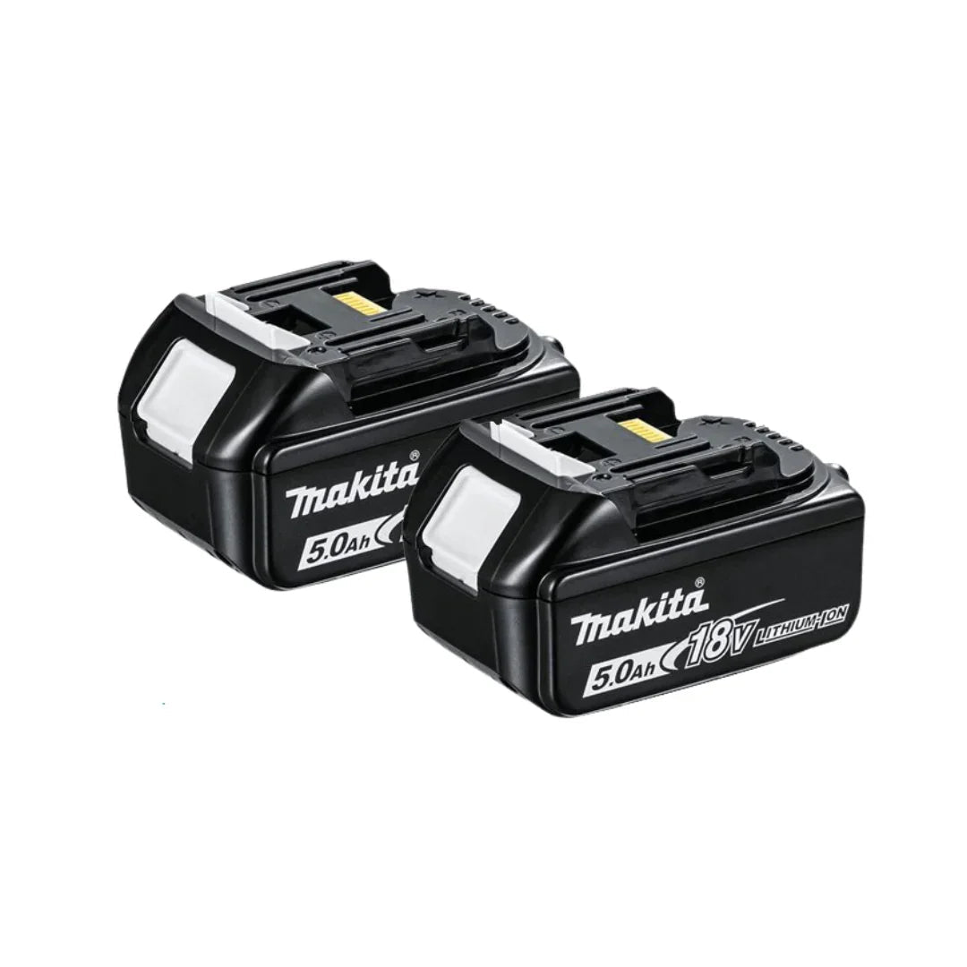 Powerful Makita LXT DUB184Z Cordless Blower + 2× 5.0Ah Batteries Bundle