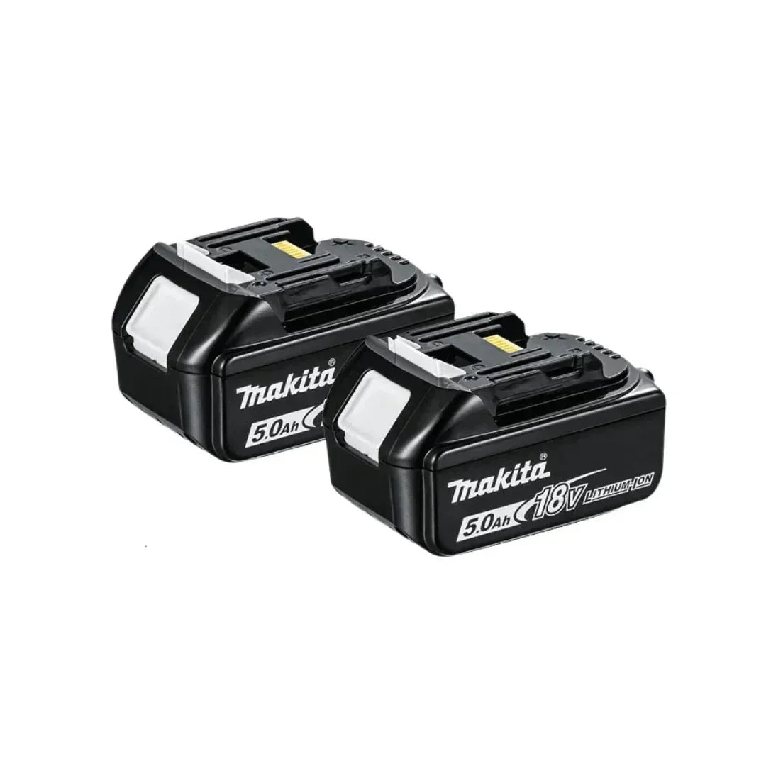 Makita 18V LXT 125mm Brushless Grinder with 2 Batteries