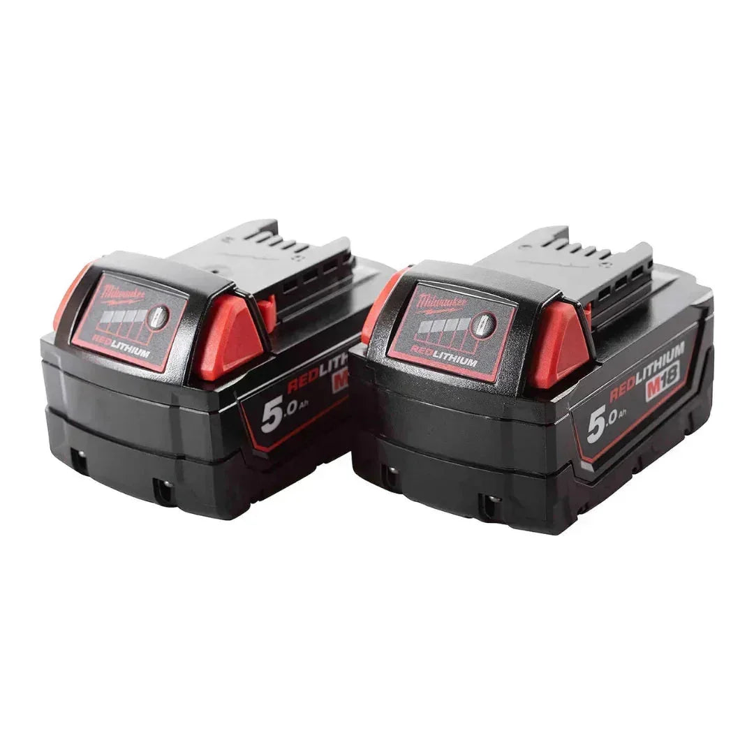 Milwaukee M18 BOS125-0 Orbital Sander Kit – 18V, Twin 5.0Ah