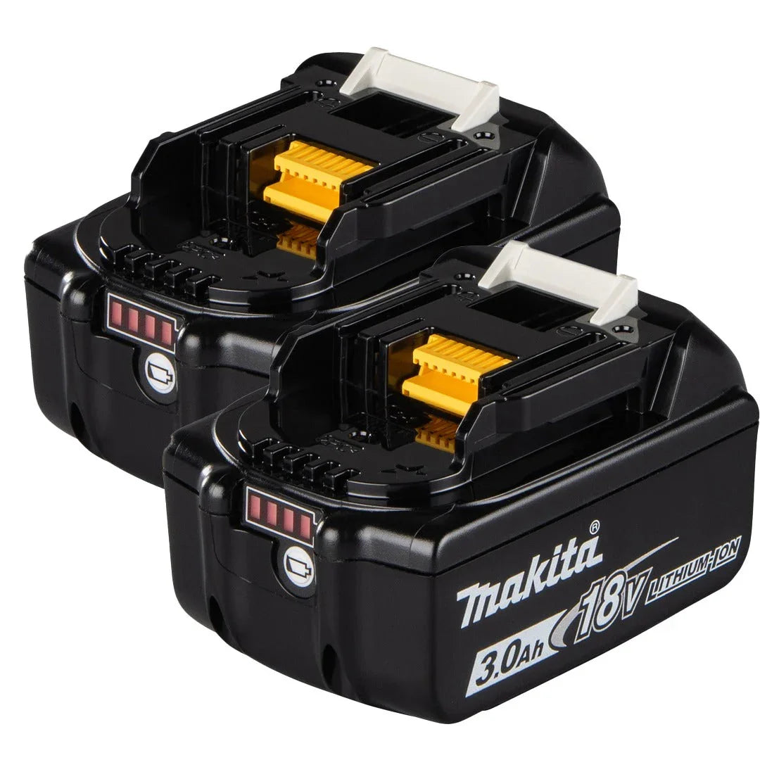 Makita 18V 3.0Ah Li-Ion Battery Pack (2-Pack)