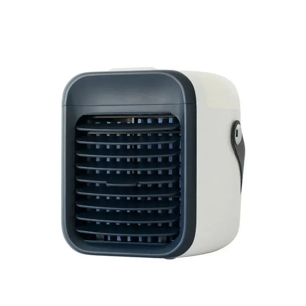 Portable Mini Air Cooler Fan – 3-in-1 Cooling Fan & Humidifier | Cordless USB Rechargeable